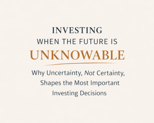 Stop Predicting. Start Preparing.